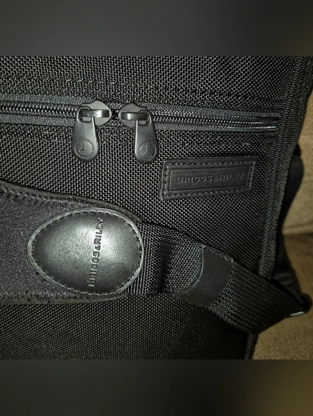 🔥Briggs & Riley Travelwear Ballistic Nylon Flexible Shoulder Strap Laptop Bag